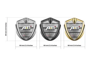 Audi Emblem Metal Badge Durable High-Quality Build